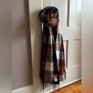 J. Crew Oversized Plaid Scarf